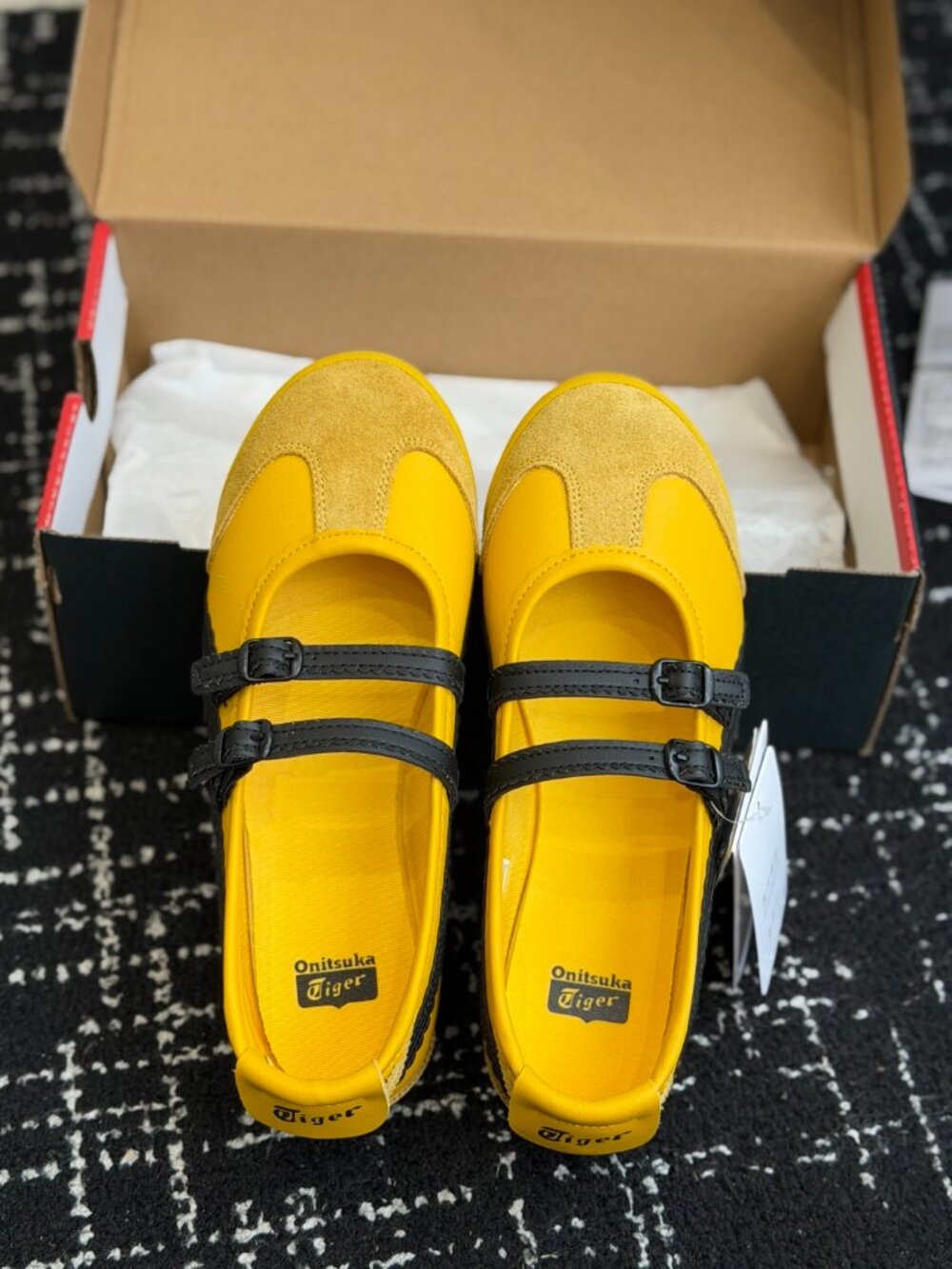 Onitsuka Tiger x Kiko Kostadinov Yellow Mary Janes - Picture 4 of 9